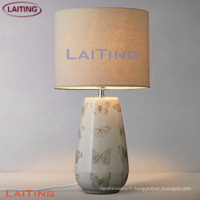 Nouveau produit lampes de table avec abat-jour blanc Haute qualité lampe d&#39;usine